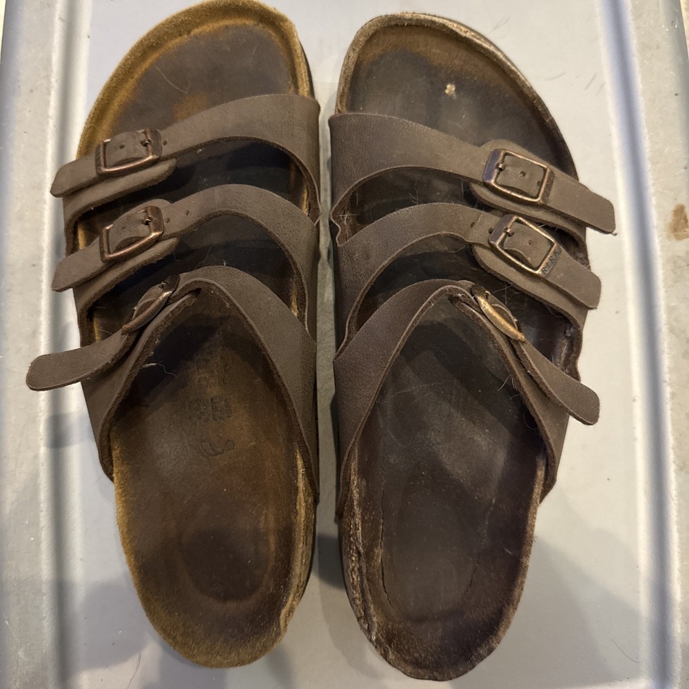 Birkenstock  Florida Habana Waxy Soft Footbed Regular Select Size 39